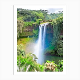 Millaa Millaa Falls, Australia Majestic, Beautiful & Classic (1) Art Print