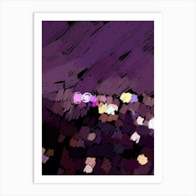 Abstract lights Art Print