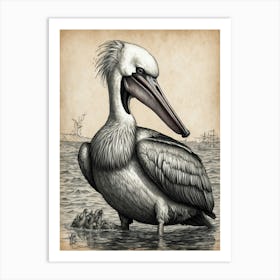 Pelican 2 Art Print