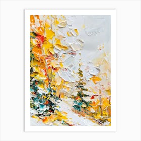 Abstract Landscape Painting 26 Art Print