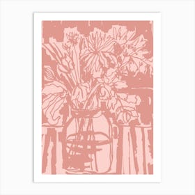 Flowers In A Vase Art Print