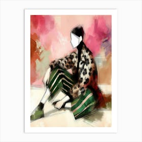 Gucci Fashion Illustration Art Print