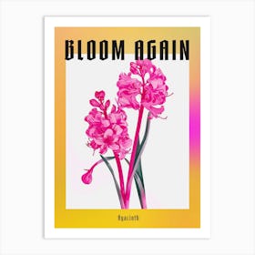 Hot Pink Hyacinth 2 Poster Art Print