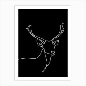 Deer Canvas Art Affiche