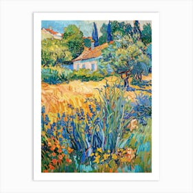 Field Of Flowers 1 Art Print