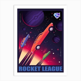 Rocket League Rocket League 1 Art Print