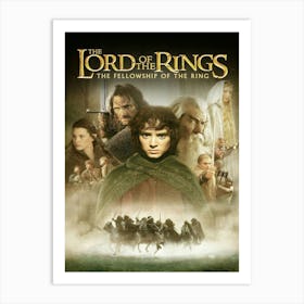 Lord Of The Rings 1 Art Print