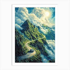 Road To Heaven 1 Art Print