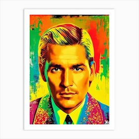 Jim Caviezel Colourful Pop Movies Art Movies Art Print