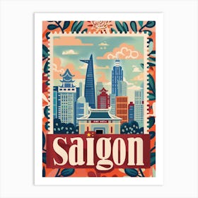 Saigon Art Print