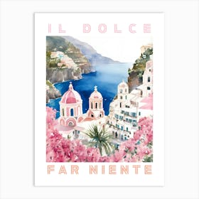 Italy Amalfi Coast Art Print