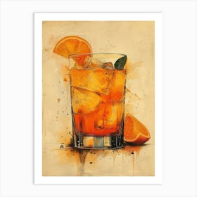 Aperol Spritz Art Print 19 Art Print