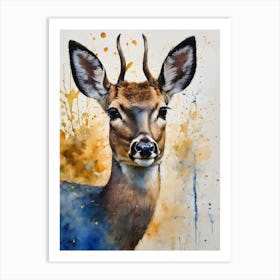 Roe Baby Deer Art Print