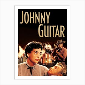 Johnny Guitar (1954) Art Print