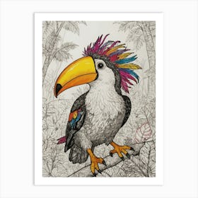 Toucan 39 Art Print