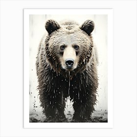 Wild Tranquility Bear S Wilderness Art Print