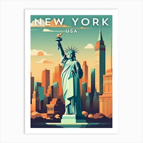 New York Travel 2 Art Print