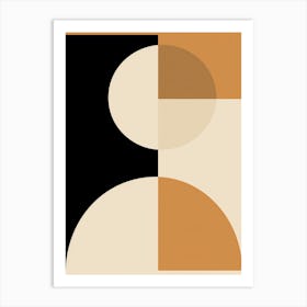 Beige Bauhaus GoNserndorf Glow Art Print