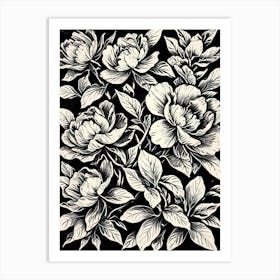 Peonies Art Print