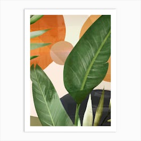 Tropical Summer Abstract Art 11 Art Print