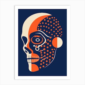 Skull - Skull - Skull Art Print