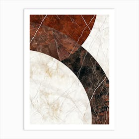 Marble Bauhaus Art Print