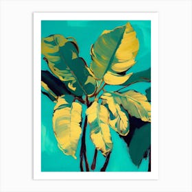 Banana Leafs Art Print