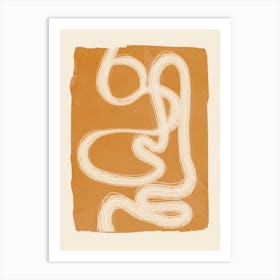 Abstract Line 31 Art Print