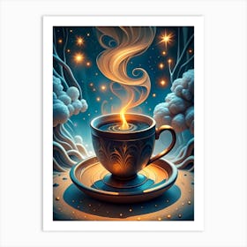 Cup Of Coffee Art Print