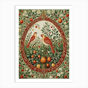 Partridges Art Print