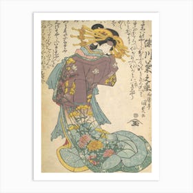 Print By Utagawa Kunisada 3 Art Print
