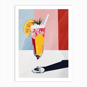 Cocktail Atomic Aperitifs: Mid-Century Ephemera Art Print