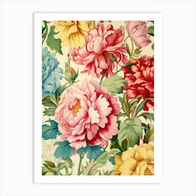 Peonies 50 Art Print