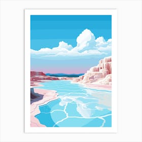 Pamukkale Art Print