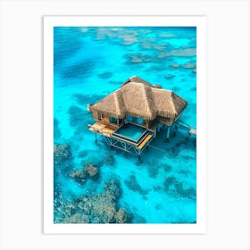 Bora Bora Resort 1 Art Print