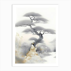 Creativel Geisha Illustration 140 Art Print