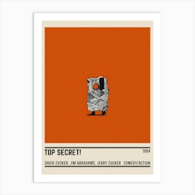 Top Secret! Car Art Print