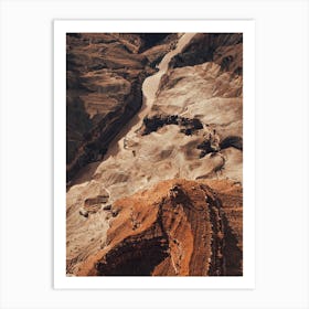 Abstract Grand Canyon Landscape Art Print