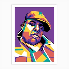 Biggie Smalls WPAP Art Print