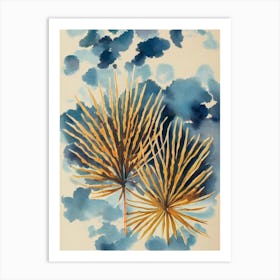 Acropora Nana Vintage Graphic Watercolour Art Print