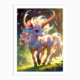 Unicorn 36 Art Print