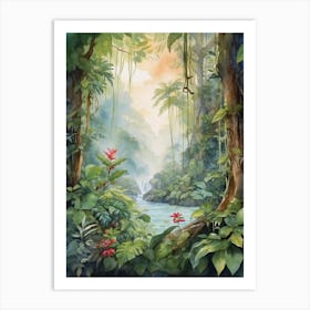 Tropical Jungle Art Print