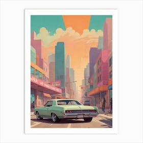 Cityscape 8 Art Print