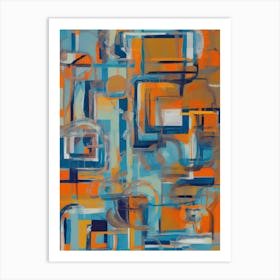 Abstract Painting 823 Art Print