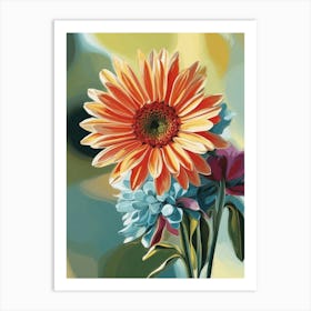 Gerber Daisies Art Print