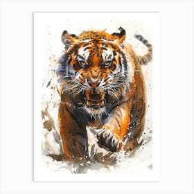 Tiger Painting Art Print