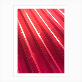 Red Metal Art Print