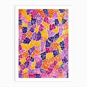 Mosaic Painting 1 Art Print