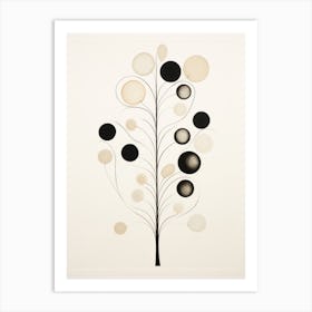 Black And White Tree Art Print