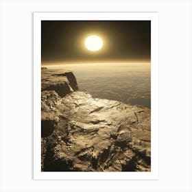 Earth From Space 2 Art Print